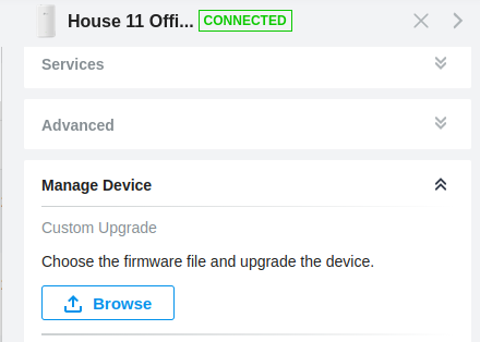 Updating Omada Device Firmware